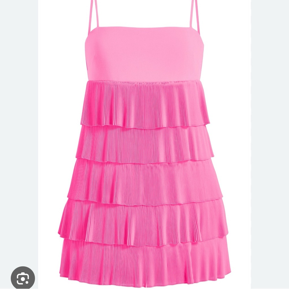 LIKELY CELLA DRESS PINK